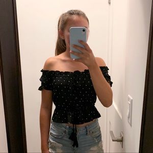 Off the shoulder top